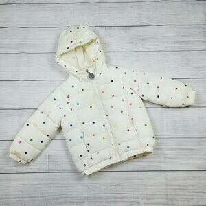 18m DKNY Polka Dot Puffer Jacket